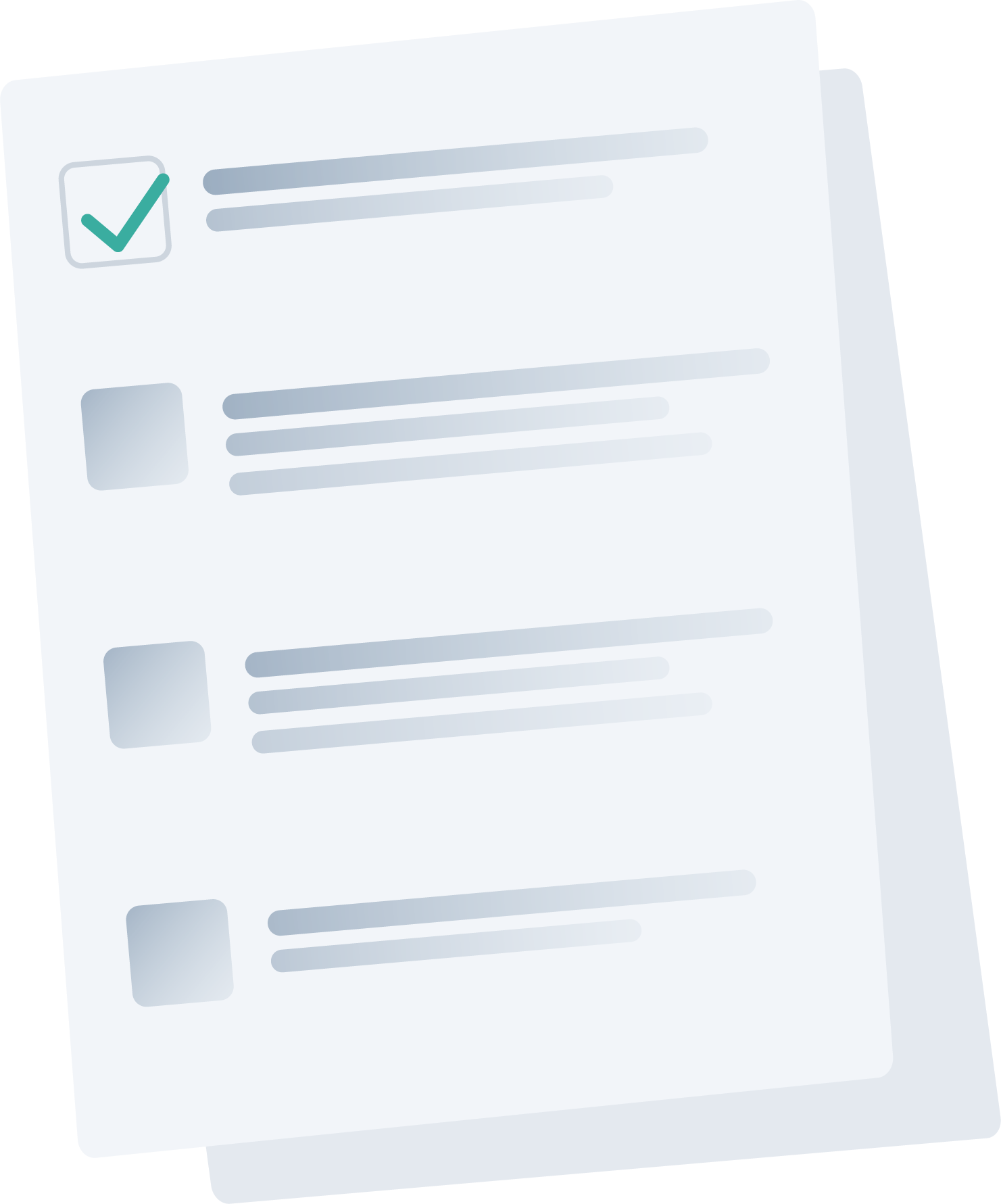 Checkliste Illustration